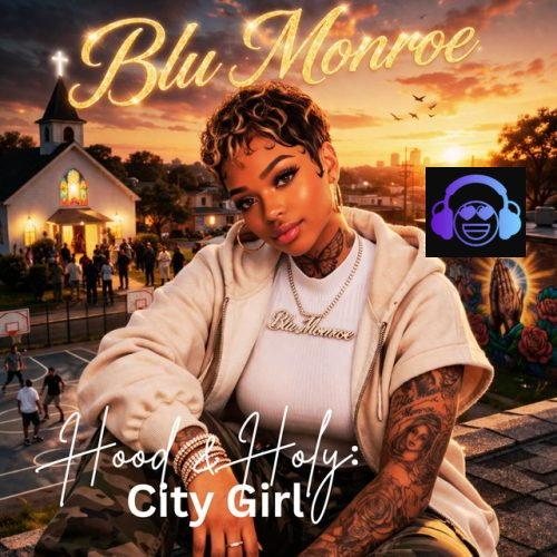 Blu Monroe - Hood & Holy City Girl Album Artwork